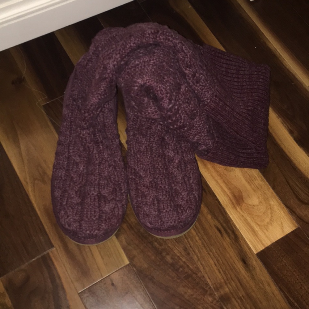 COPY - Limited Edition Maroon Knit Ugg Boot